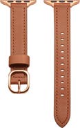 Posh Tech Carmen Skinny Leather Apple Watch® Watchband