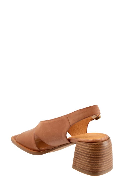 Eos Footwear Isadora Slingback Sandal In Brandy