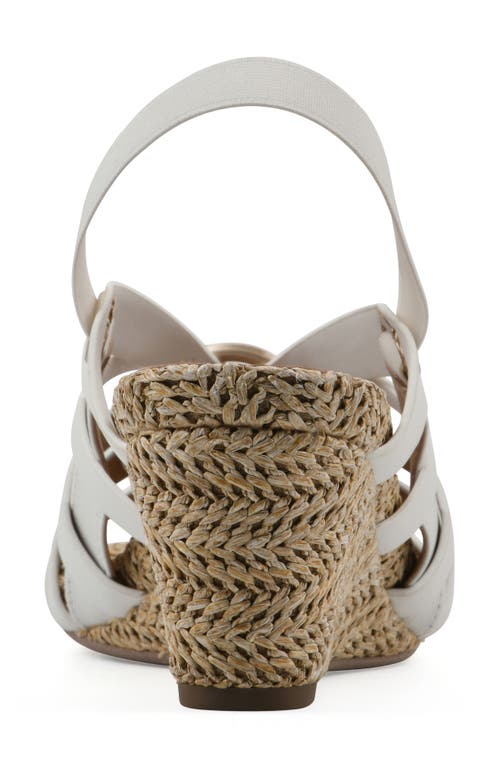 CLIFFS BY WHITE MOUNTAIN CLIFFS BY WHITE MOUNTAIN ATAPS WEDGE SLINGBACK SANDAL