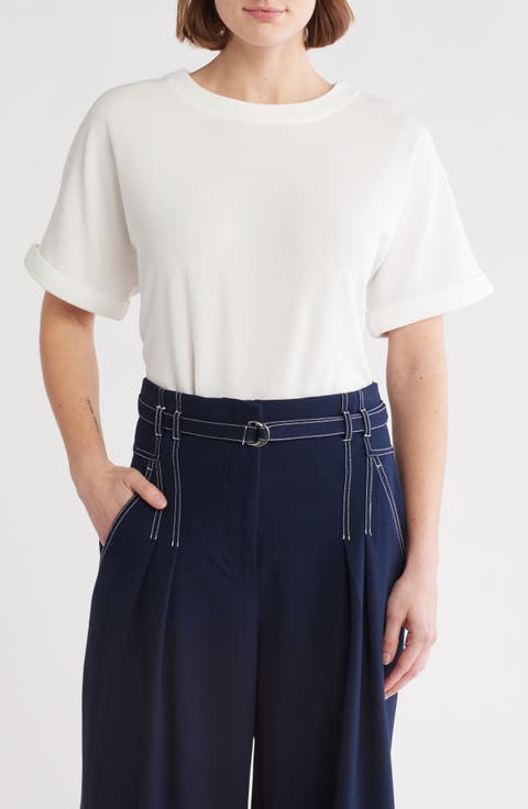 Boxy Rib Knit Top