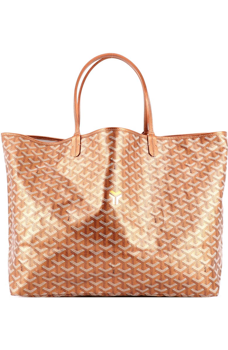 Pre-Owned Goyard Saint Louis Tote Precious Metals Coated Canvas GM, Alternate, color, Rose Gold