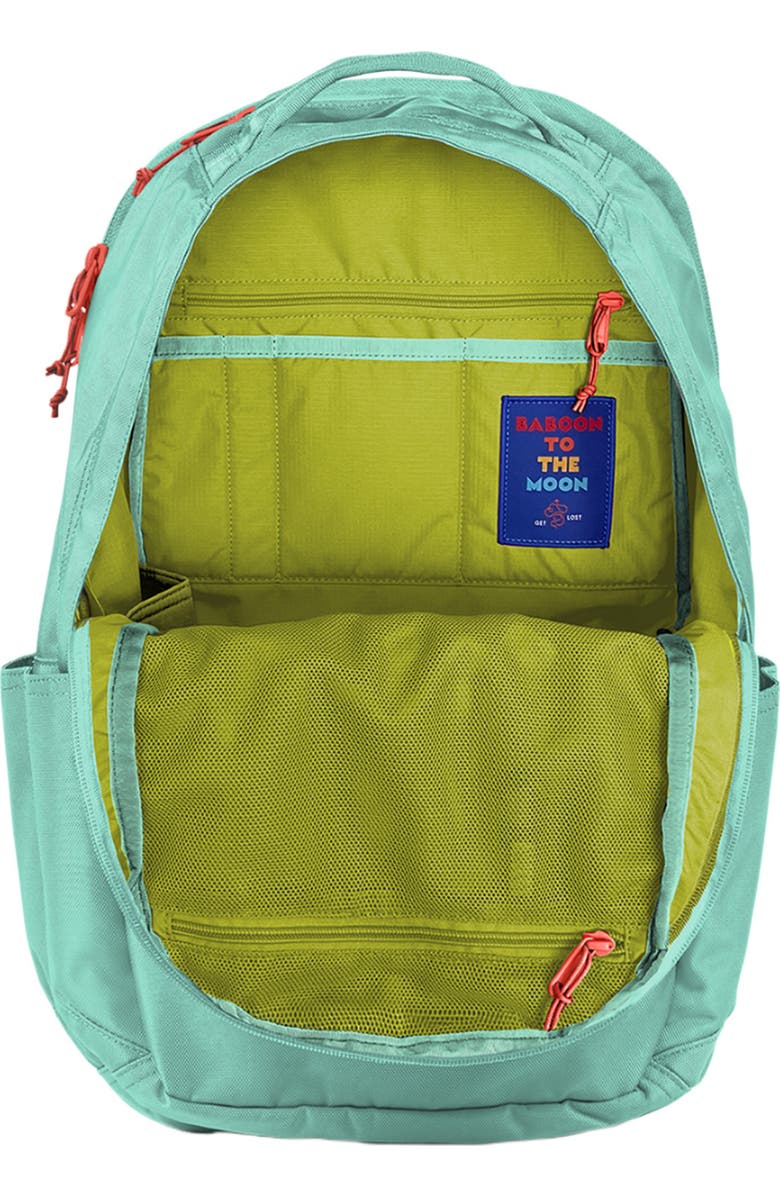 Baboon to the Moon City Backpack 24L, Alternate, color, Aqua Drift