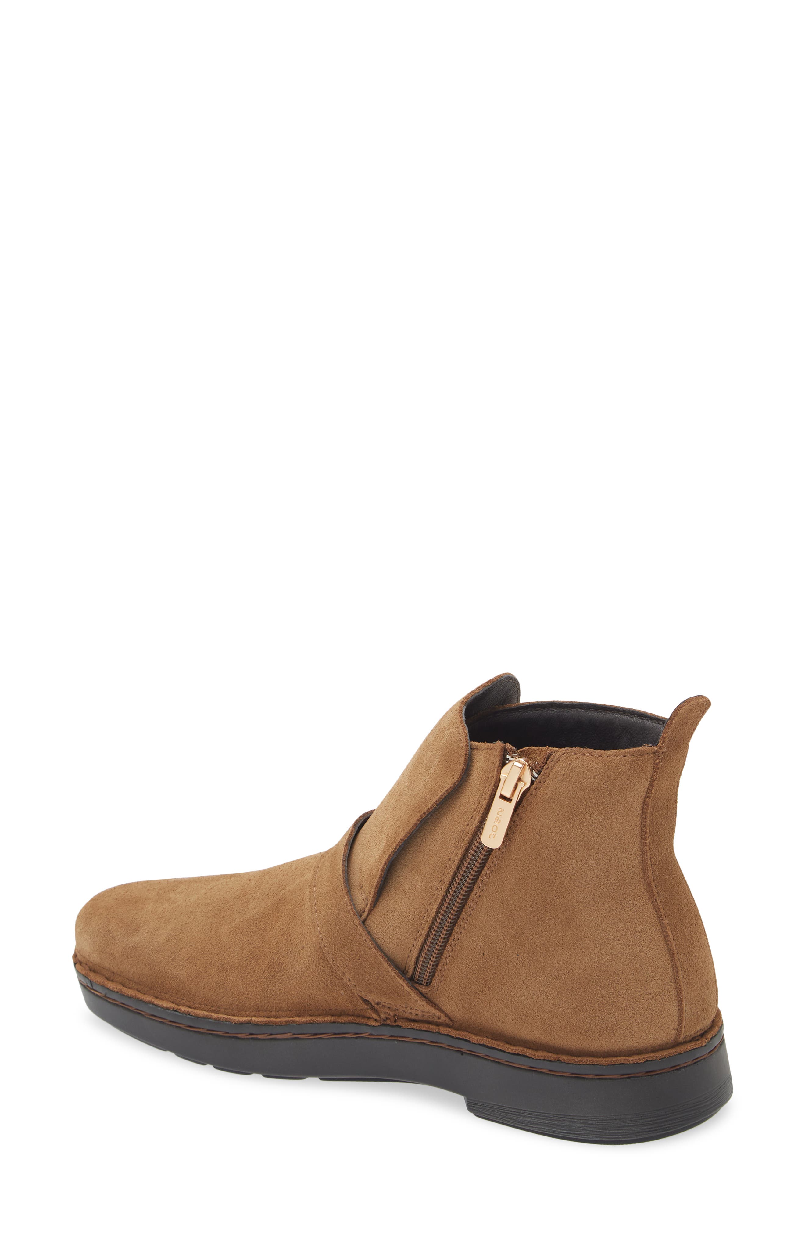 Naot Kolmer Ankle Boot, Alternate, color, Acorn Suede