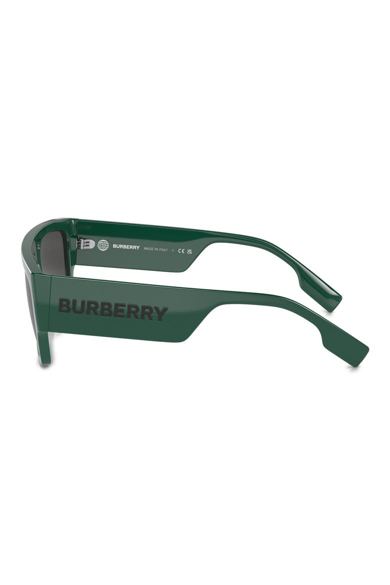 Micah 58mm Square Sunglasses, Alternate, color, GREEN