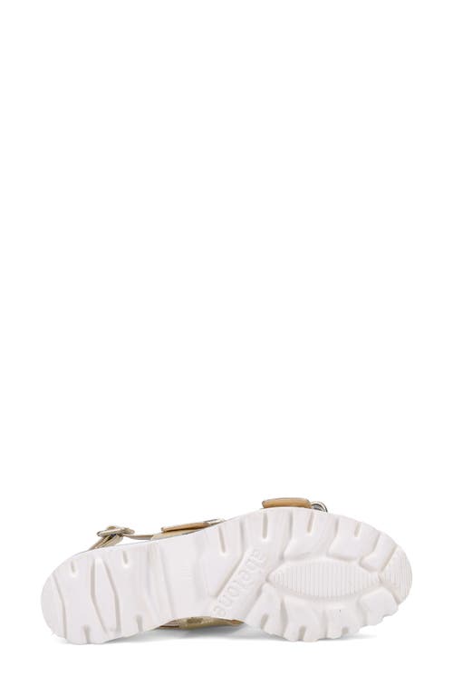 Ron White Callie Slingback Sandal In Platino