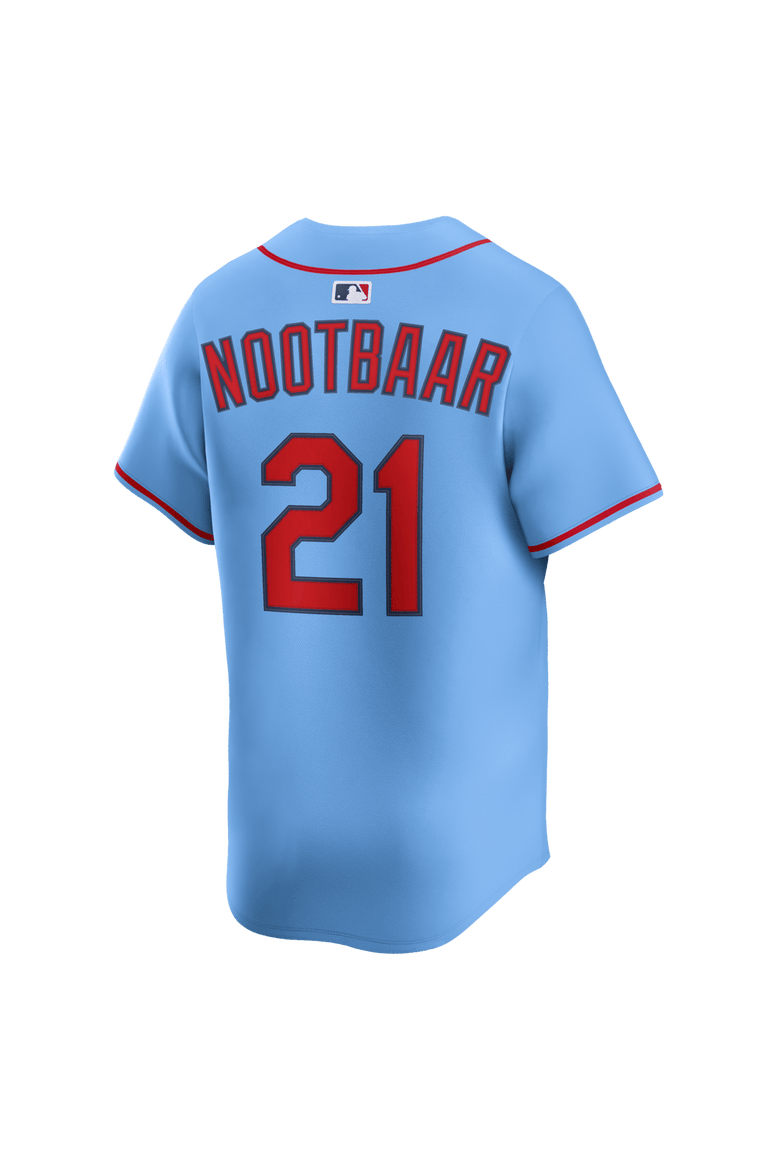 Men's Nike Lars Nootbaar Light Blue St. Louis Cardinals Alternate Limited Jersey, Alternate, color, Light Blue