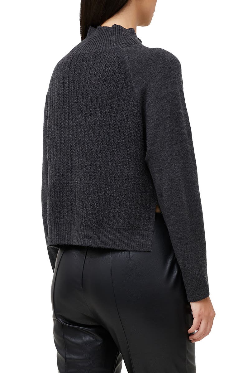 French Connection Baby Soft Mock Neck Sweater, Alternate, color, 