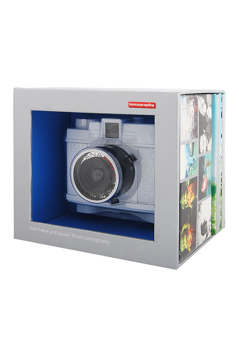 'Diana Mini' Camera, Alternate, color, WHITE