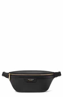 hudson pebbled leather belt bag
