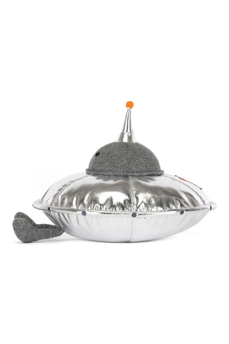 Amuseables Jellysaucer Plushie, Alternate, color, SILVER
