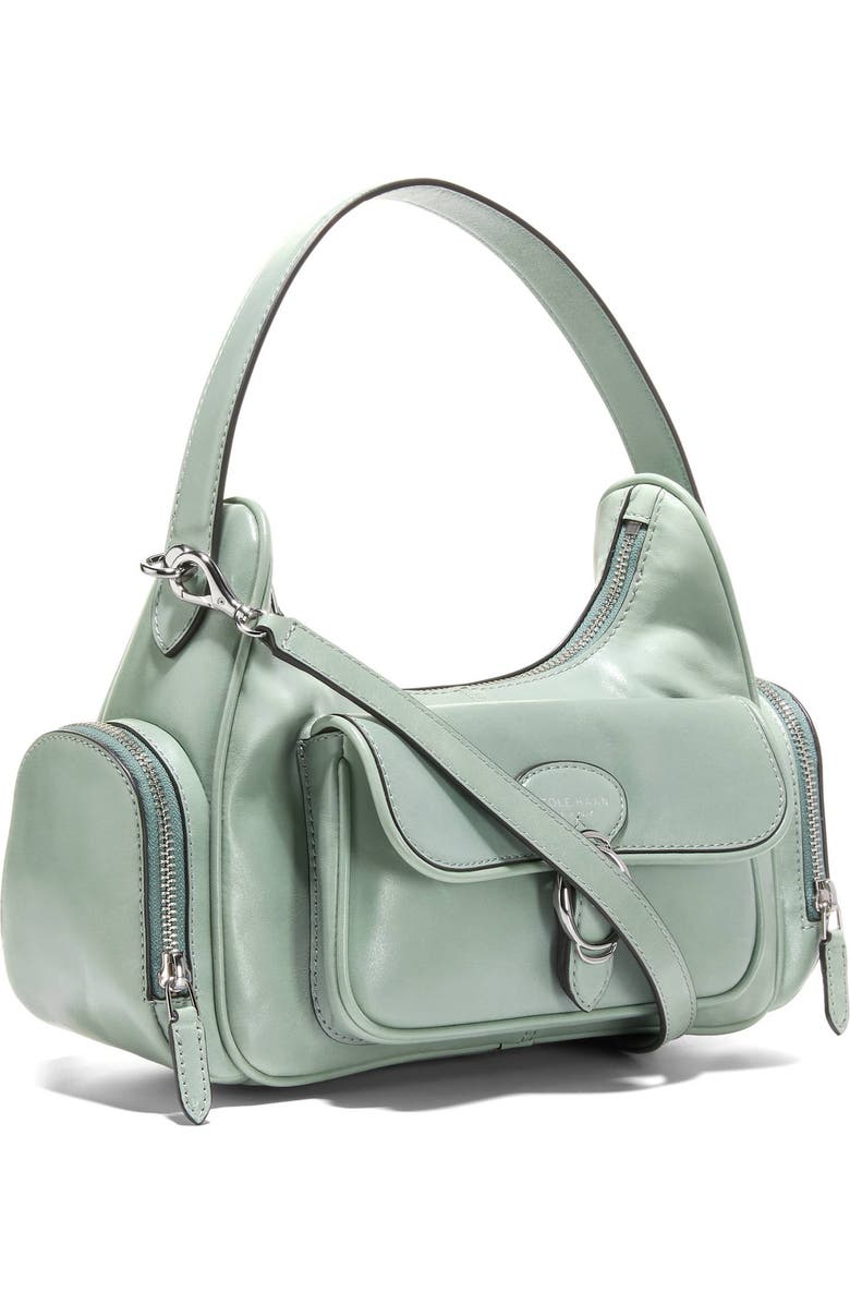 Cole Haan Alexandria Shoulder Bag, Alternate, color, Lily Pad