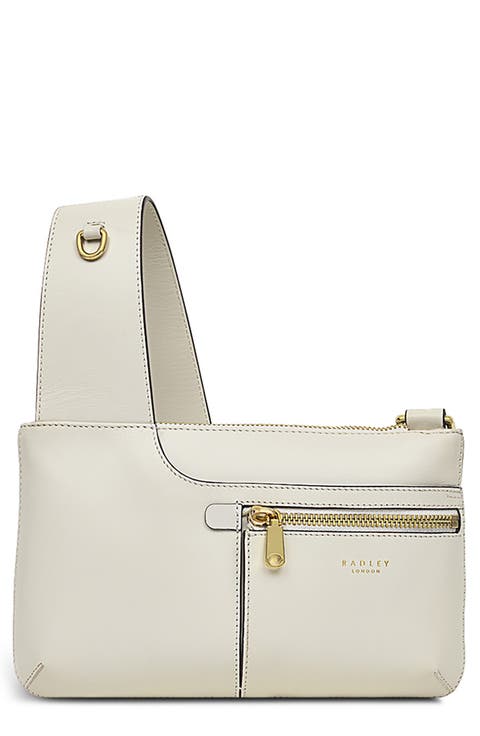 Pockets Icon Leather Crossbody Bag