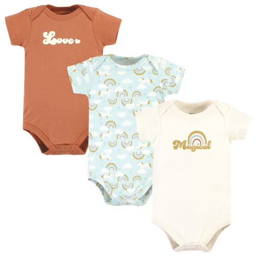 Hudson Baby Cotton Bodysuits 3-pack