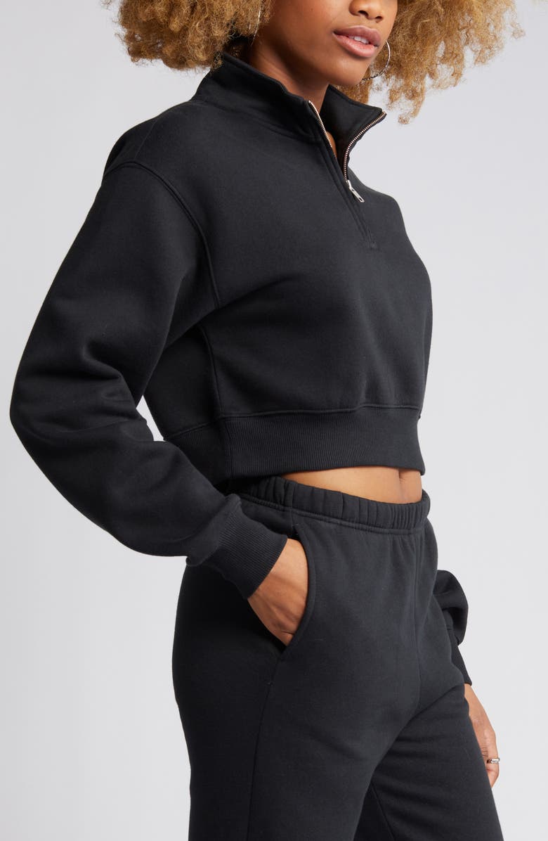 BP. Quarter Zip Sweatshirt, Alternate, color,