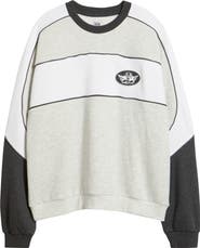 BOYS LIE First Pick Heathered Oversize Sweatshirt
