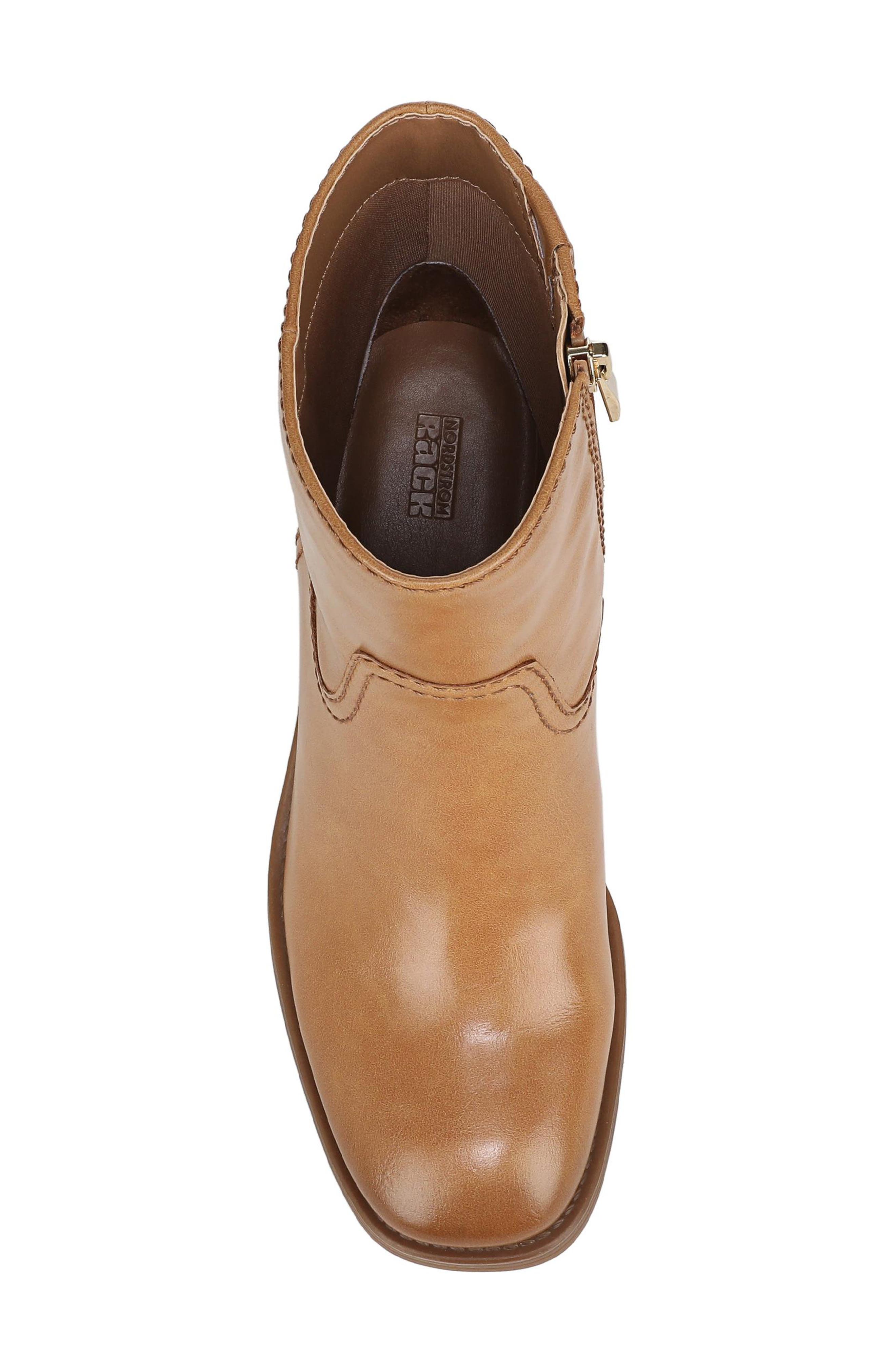Kaiden Faux Leather Short Boot, Alternate, color, BROWN TAWNY CANYON