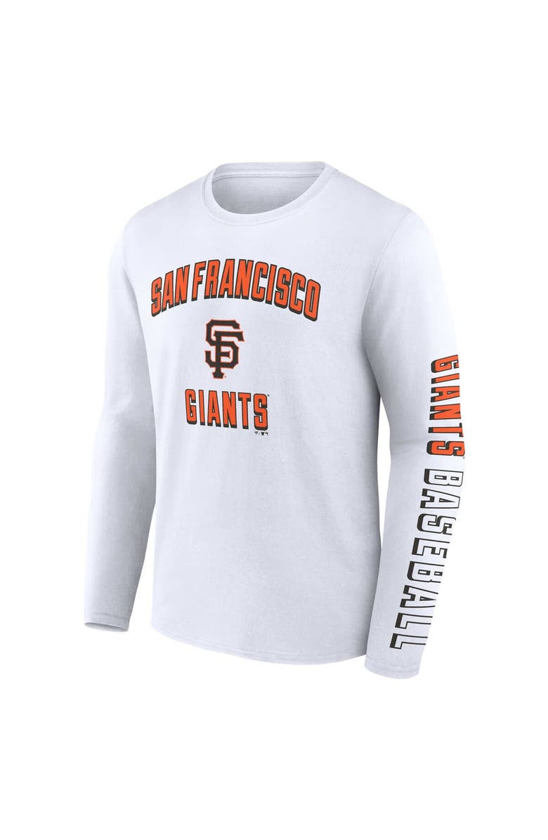 FANATICS Men's Fanatics Branded Black/White San Francisco Giants Two-Pack Combo T-Shirt Set, Alternate, color, Black