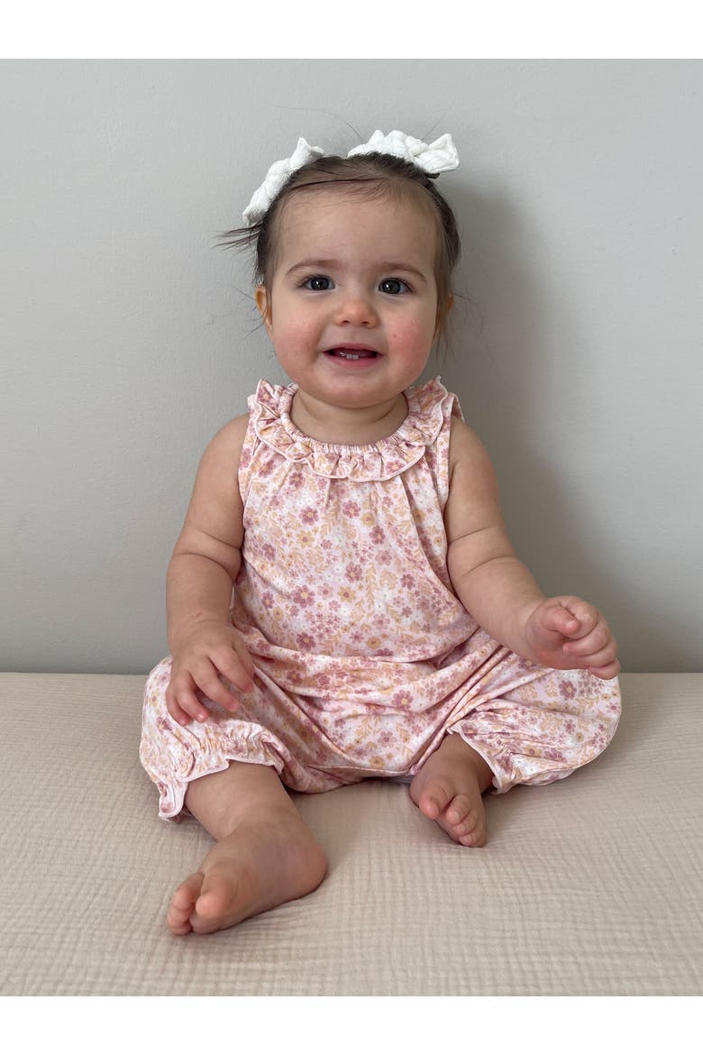 Bubble Romper, Alternate, color, Sorbet