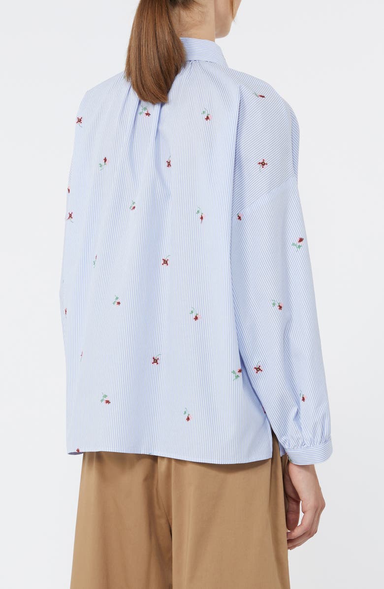 Weekend Max Mara Embroidered Shirt, Alternate, color, 