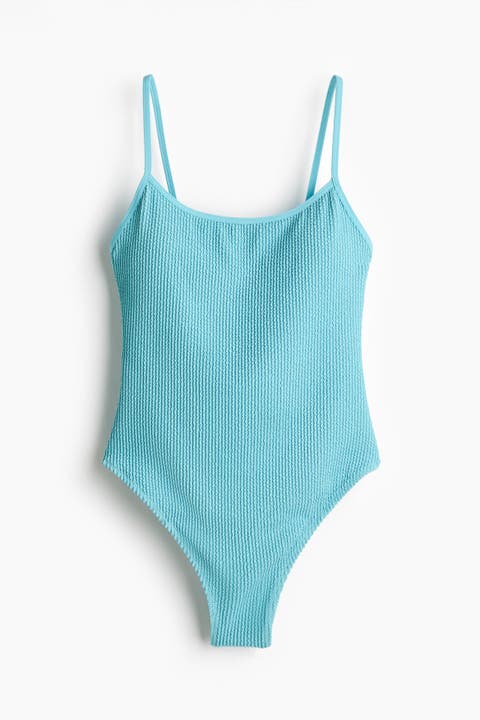 Padded-cup High Leg Swimsuit