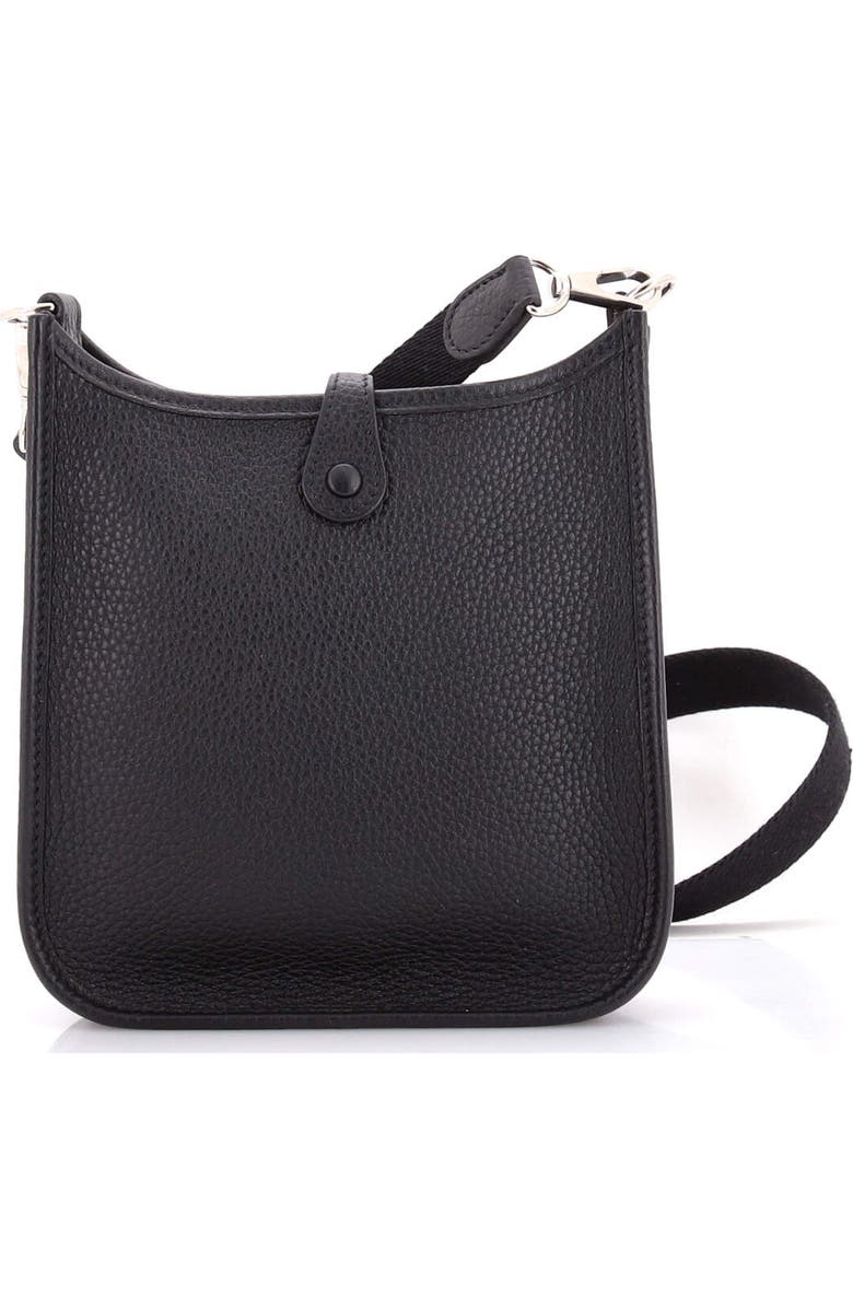 Pre-Owned Hermes Evelyne Bag Gen III Clemence TPM, Alternate, color, Noir