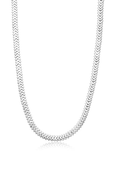 Kiara Chevron Chain Necklace