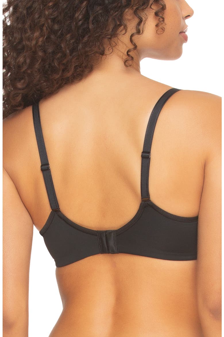 Topaz Contour Bra, Alternate, color, BLACK