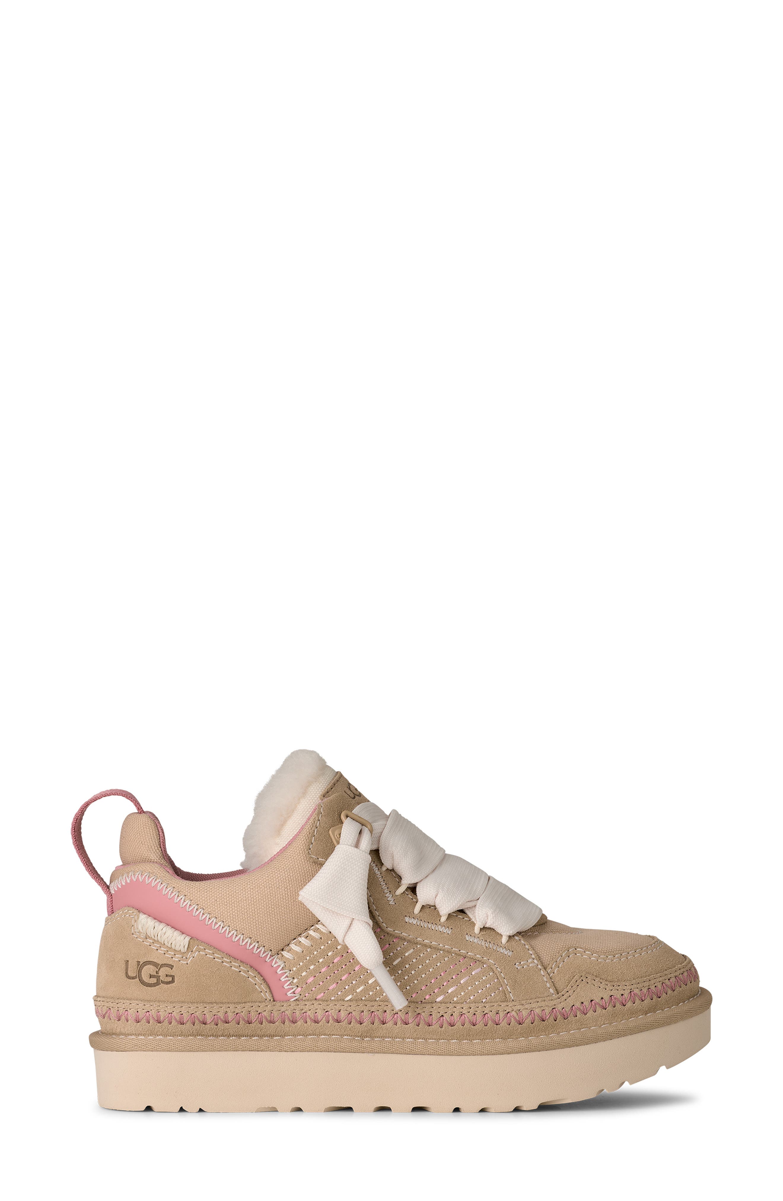 UGG<sup>®</sup> Lowmel Meadow Sneaker, Alternate, color, Sand Castle