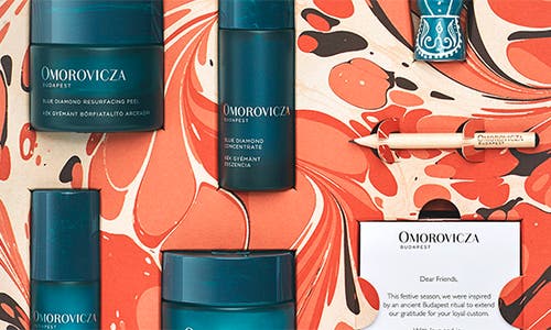 Omorovicza Blue Diamond Quartet Skincare Gift Set In Multi