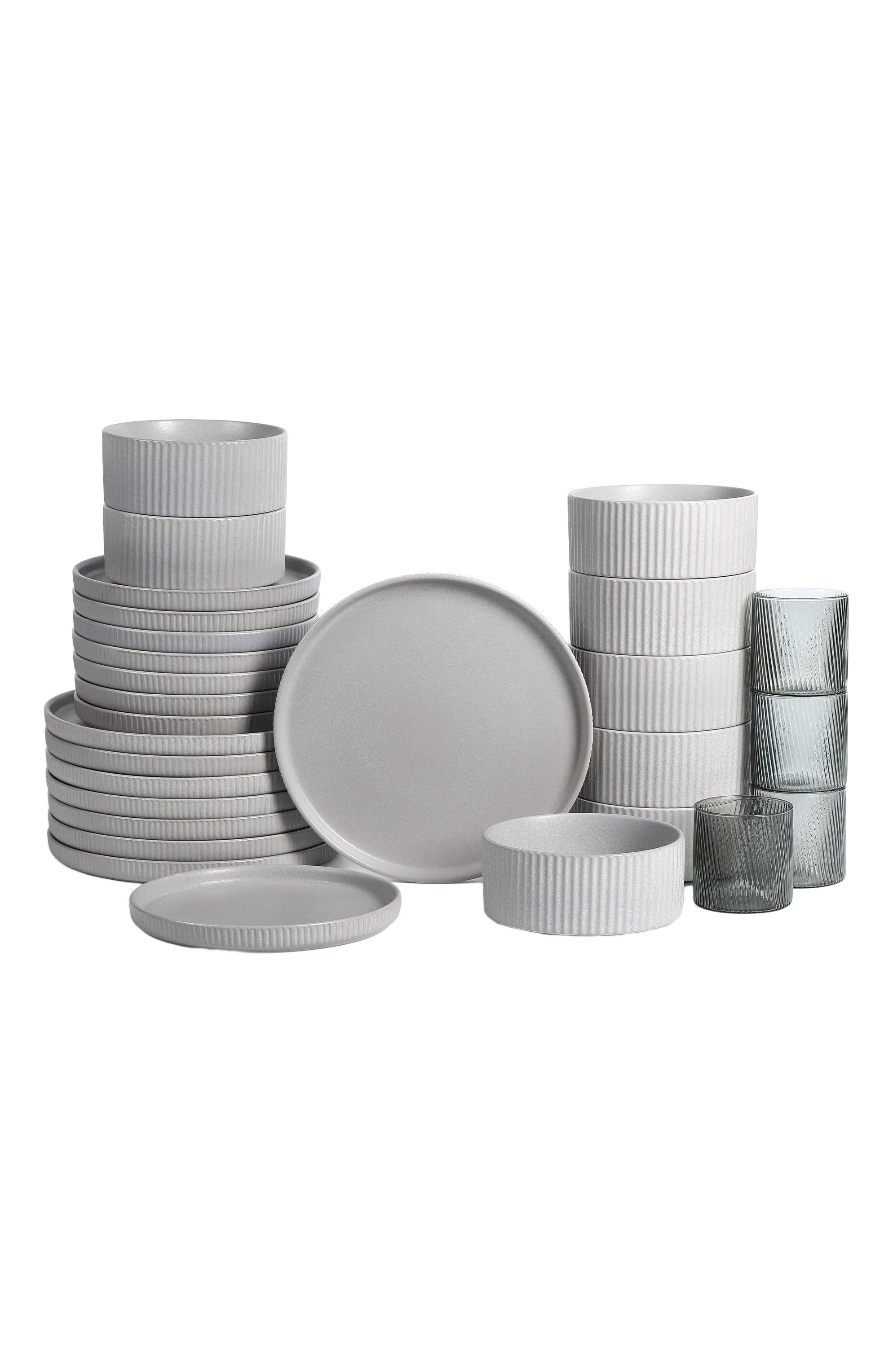 Grey 24-piece