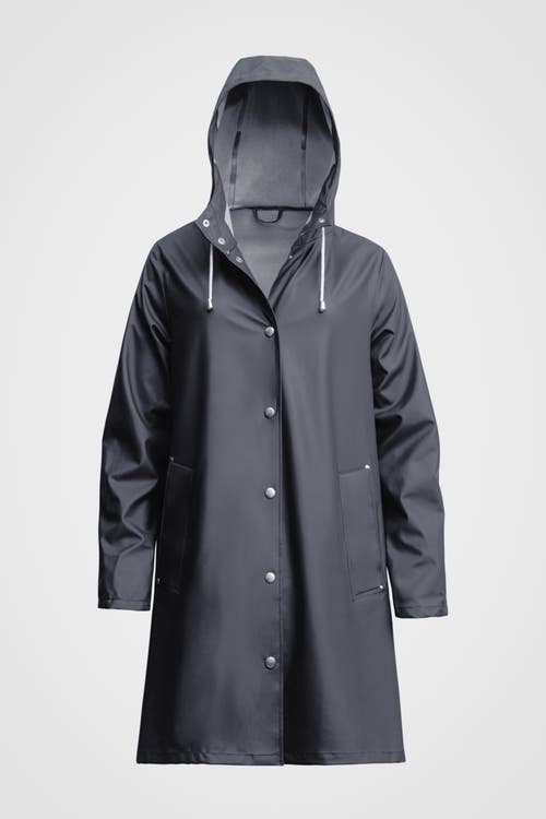 Stutterheim Mosebacke Lightweight Raincoat In Blue