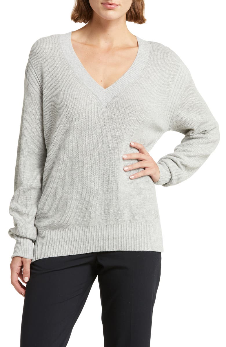 Ted Baker London V-Neck Sweater, Main, color, 