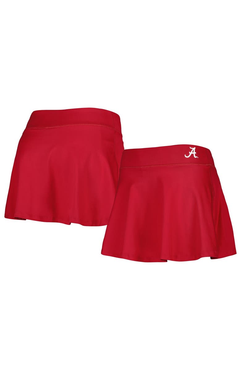 ZOOZATZ Women's ZooZatz Crimson Alabama Crimson Tide Flowy Skort, Main, color, 