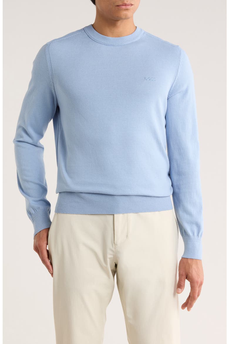 Asac Wool Blend Sweater, Main, color, OPEN BLUE