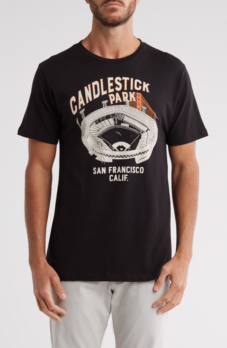 American Needle Candlestick Park Cotton Graphic T-Shirt, Main, color, 