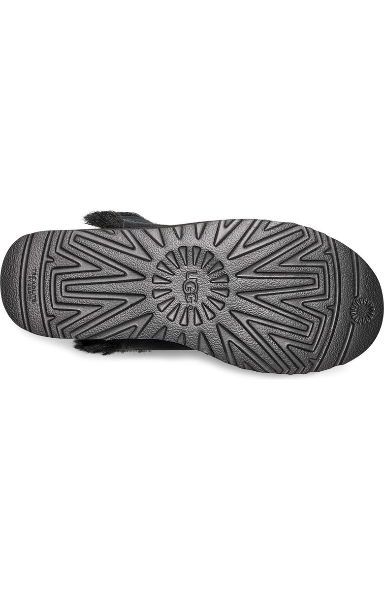 UGG<sup>®</sup> Classic Mini Fluff Genuine Shearling Bootie, Alternate, color,