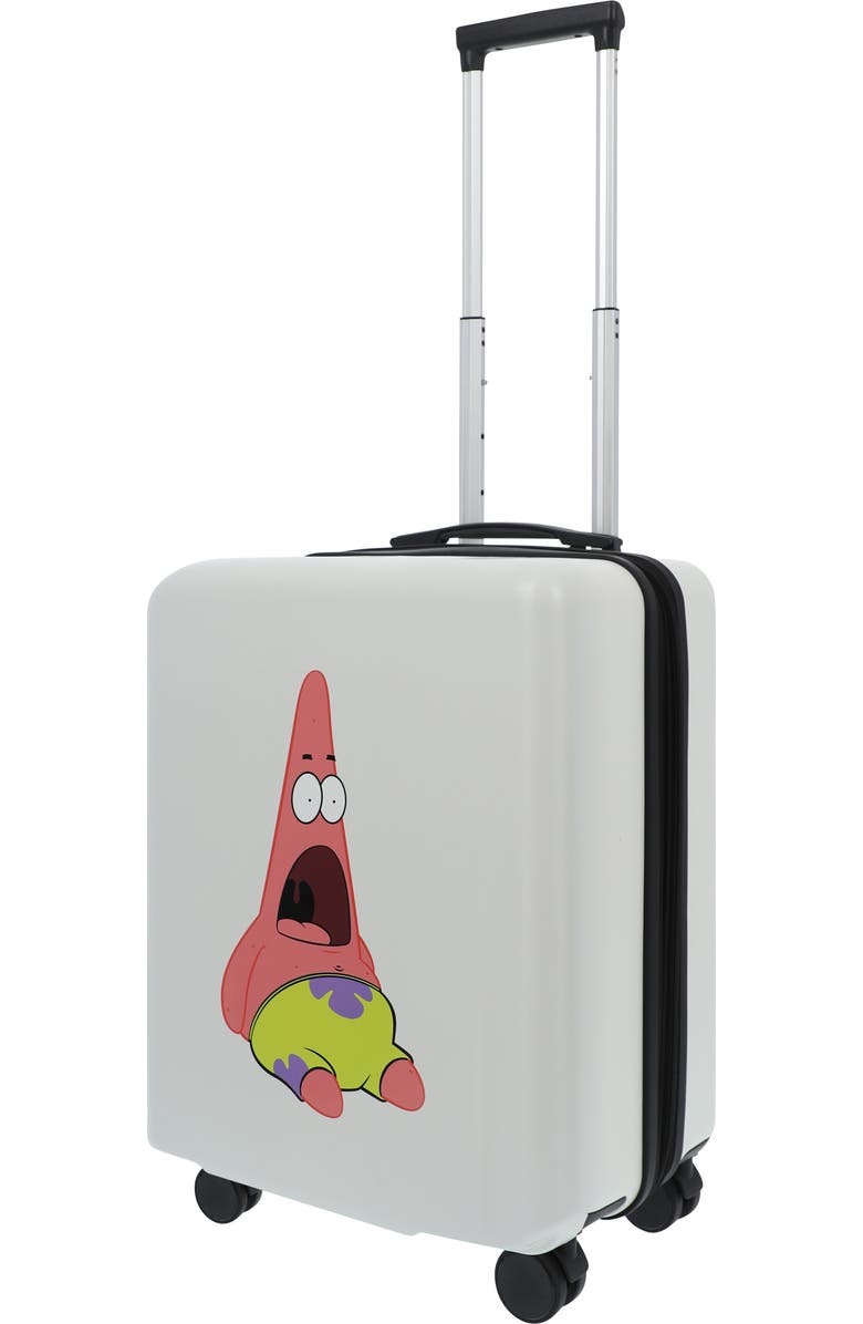 Ful NICKELODEON SPONGEBOB-PATRICK 22.5" CARRY-ON LUGGAGE, Main, color, White