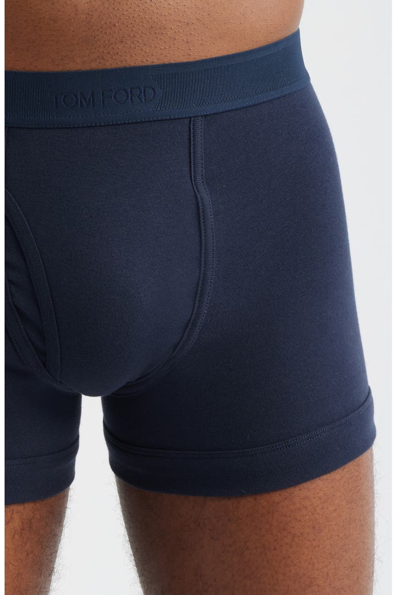 Cotton Stretch Jersey Boxer Briefs, Alternate, color, MIDNIGHT BLUE