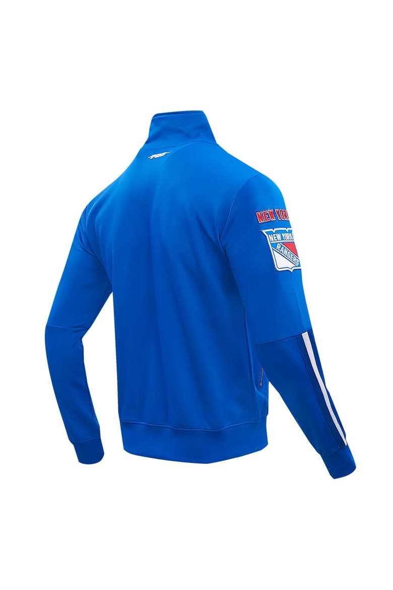 Men's Pro Standard Blue New York Rangers Classic Full-Zip Track Jacket, Alternate, color, Blue