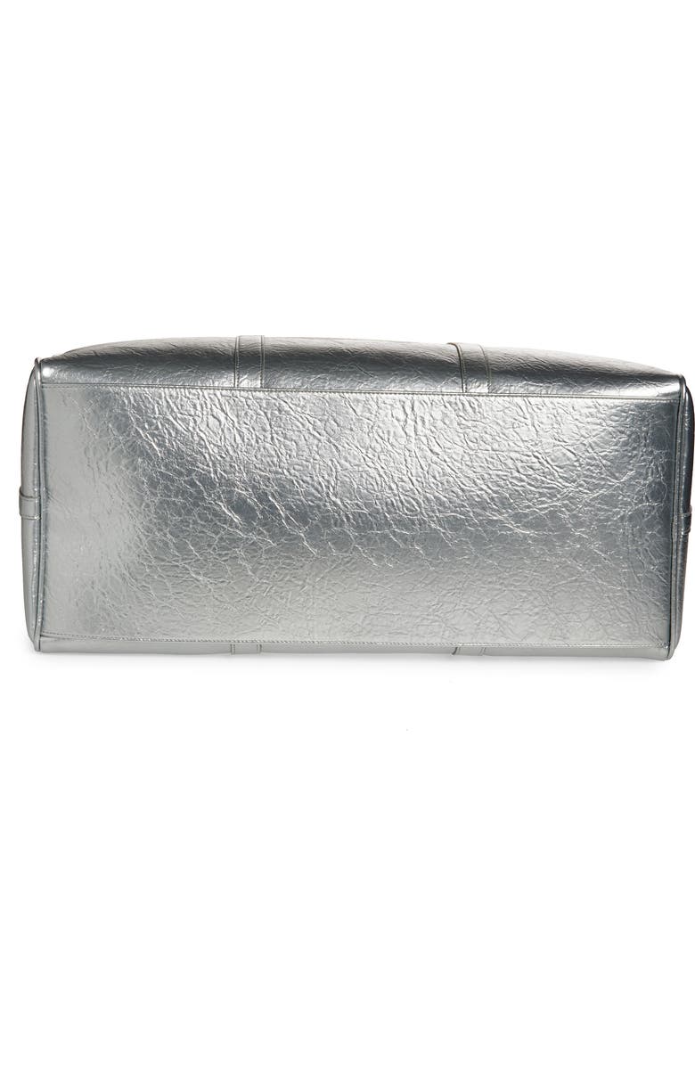 SANTO STUDIO Elly De La Cruz Silver Duffel Bag, Alternate, color, Silver