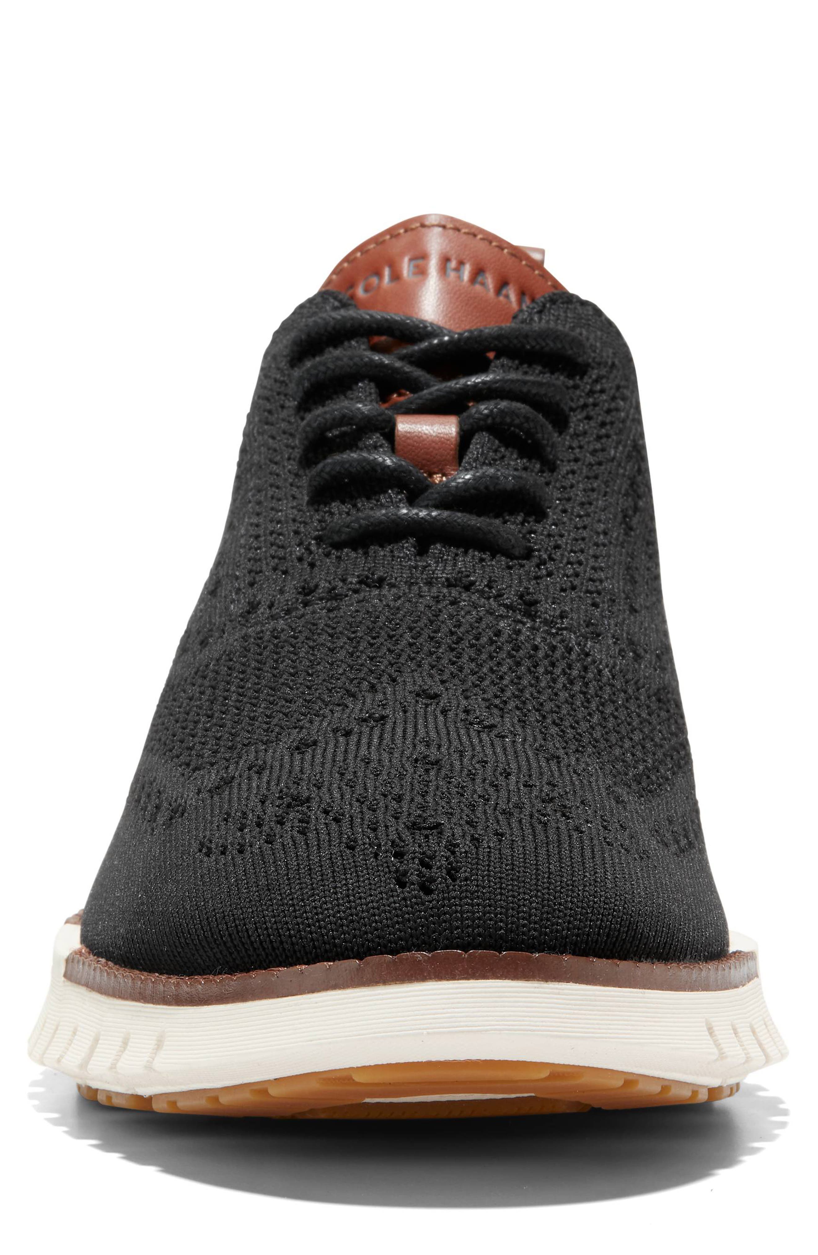 Cole Haan ZeroGrand Remastered Stitchlite<sup>™</sup> Oxford, Alternate, color, Black/Ivor