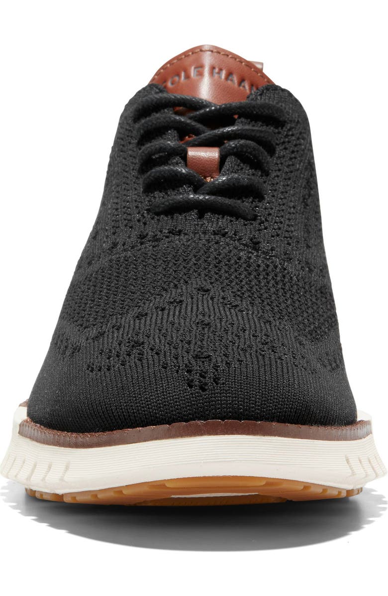 Cole Haan ZeroGrand Remastered Stitchlite<sup>™</sup> Oxford, Alternate, color, Black/Ivor
