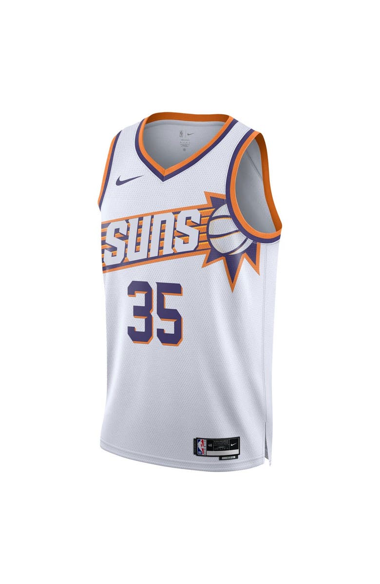 Nike Unisex Nike Kevin Durant White Phoenix Suns Swingman Jersey - Association Edition, Alternate, color, 