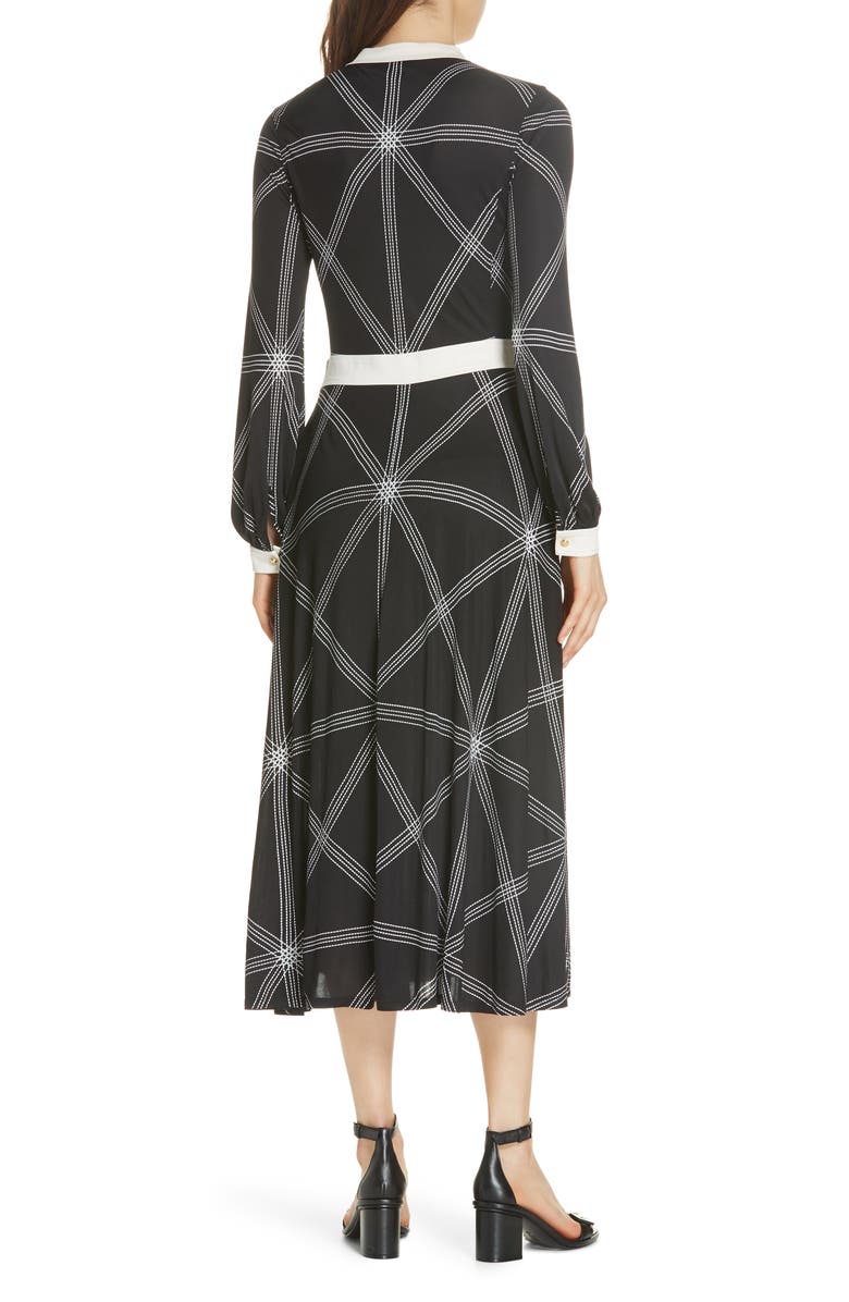 Tory Burch Anja Midi Dress, Alternate, color, 