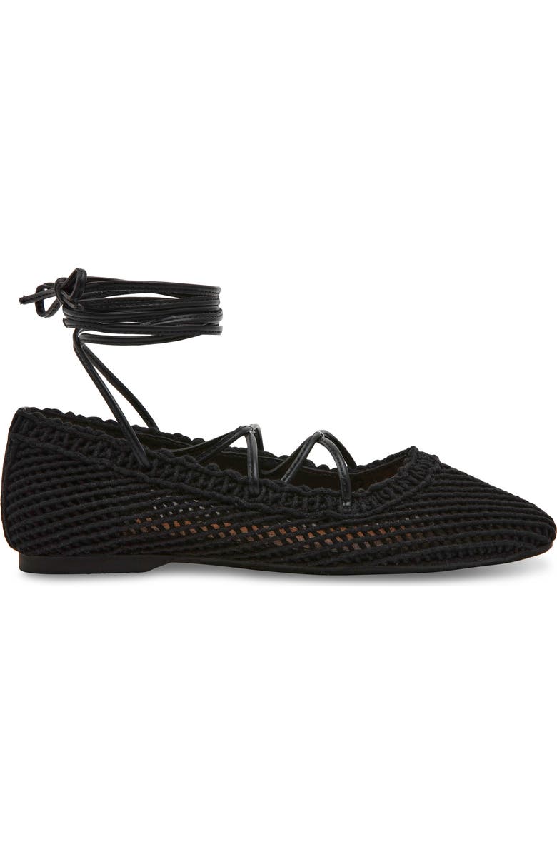 DV by Dolce Vita Messer Lace-Up Ballet Flat, Alternate, color, Black