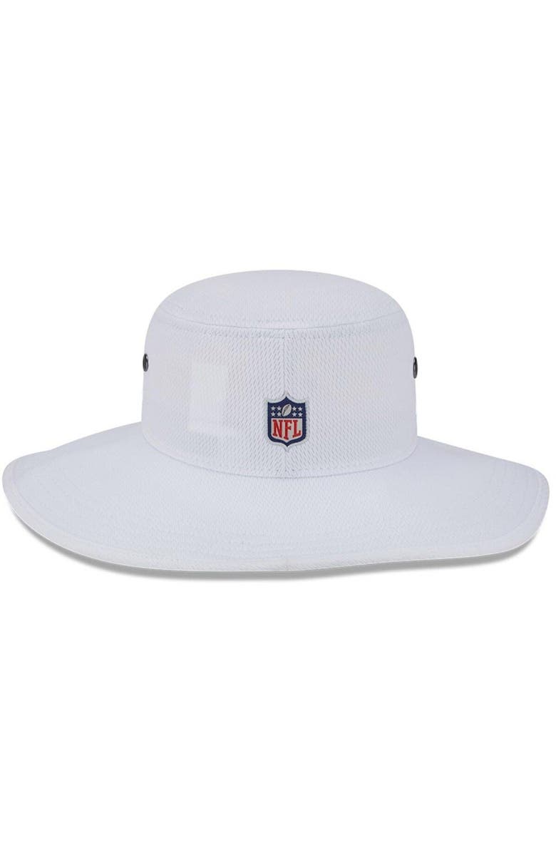 New Era Men's New Era White Denver Broncos 2023 NFL Training Camp Panama Bucket Hat, Alternate, color, White