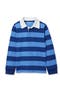 Boys Long Sleeve Collared Rugby Shirt