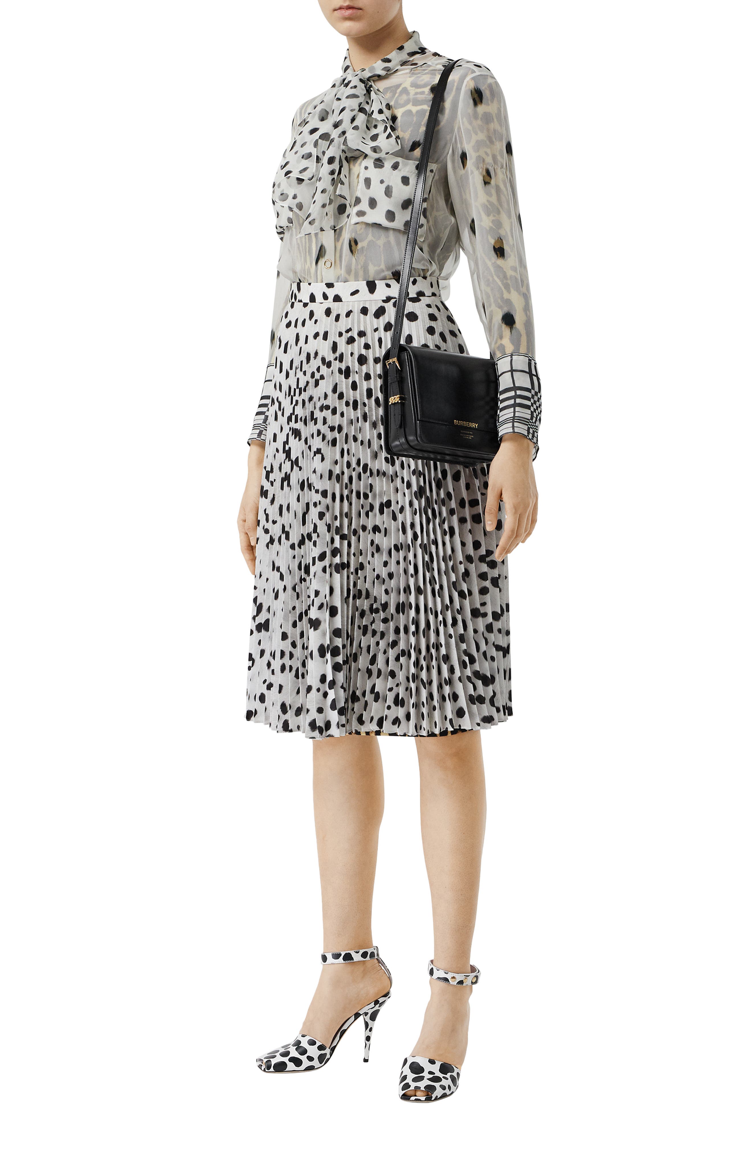 Burberry Small Grace Leather Crossbody Bag, Alternate, color, 