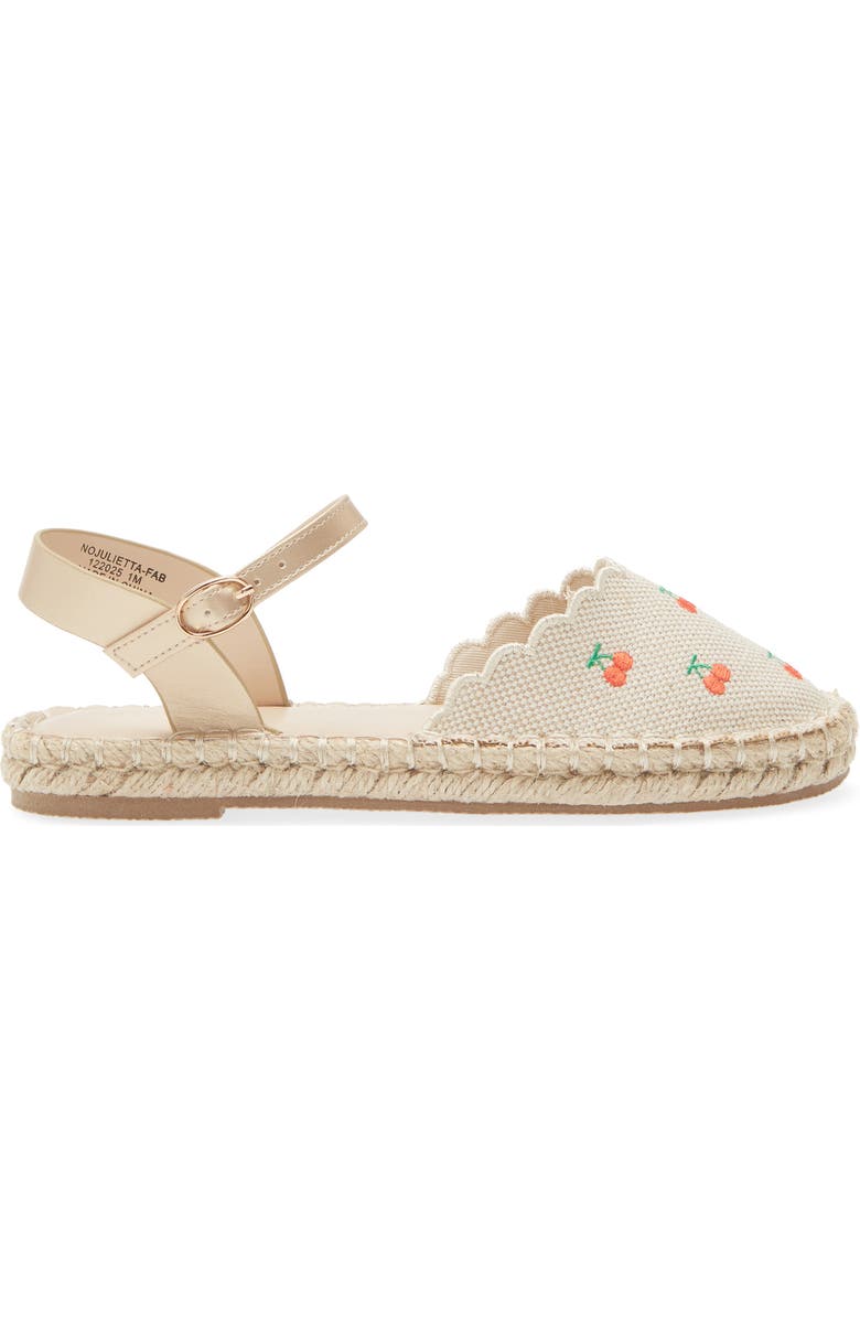 Nordstrom Kids' Julietta Sandal, Alternate, color, Beige