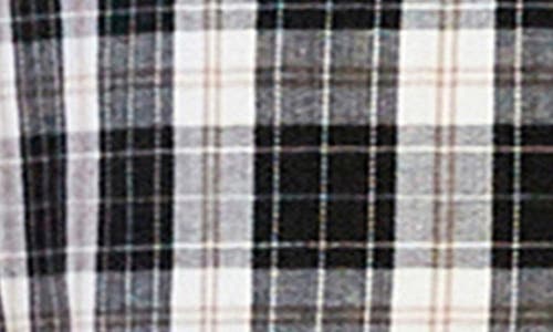 Billy T Carefree Plaid Button-up Shirt In Black